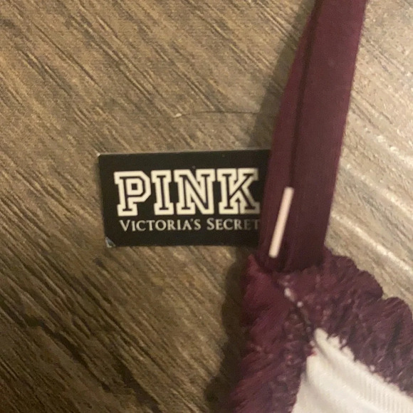 FINAL PRICE NWT Maroon Pink Victoria’s Secret Swimsuit Top - Picture 5 of 11